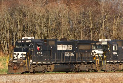 NS 3553 71J Oakland City IN 28 Nov 2009