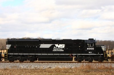 NS 4000 D14 Gentryville IN 26 Dec 2009