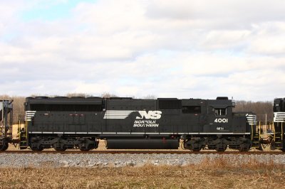 NS 4001 D14 Gentryville IN 26 Dec 2009