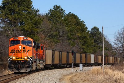 BNSF 5978 NS 737 Rather TN 28 Feb 2010