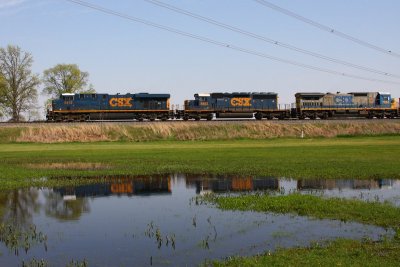 CSX 5413 T938 Oaktown IN 11 Apr 2010