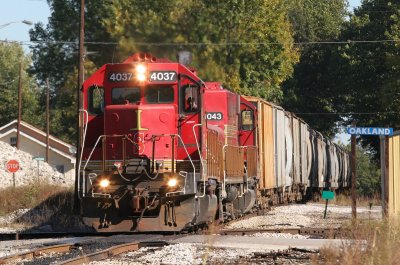 ISRR 4037 Oakland City IN 20 Oct 2007