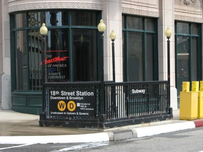 NY Street Subway Station