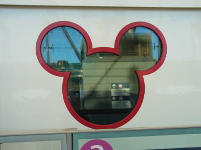 MTR Disneyland Resort Line Train Window