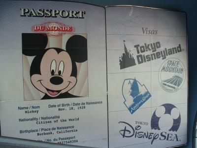 Mickey Mouse Passport