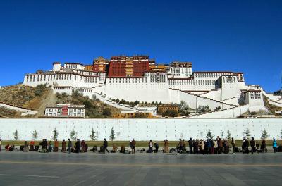 The Potala Palace and the Jokhang Tem