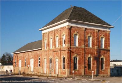 Chicago & North Western Depot, Sycamore, Illinois 2006.jpg