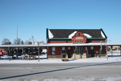 Illinois Central Depot, Independence, Iowa