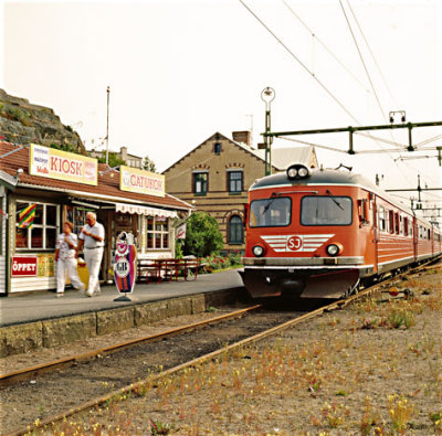Strömstad - The Railwaystation (as it was)