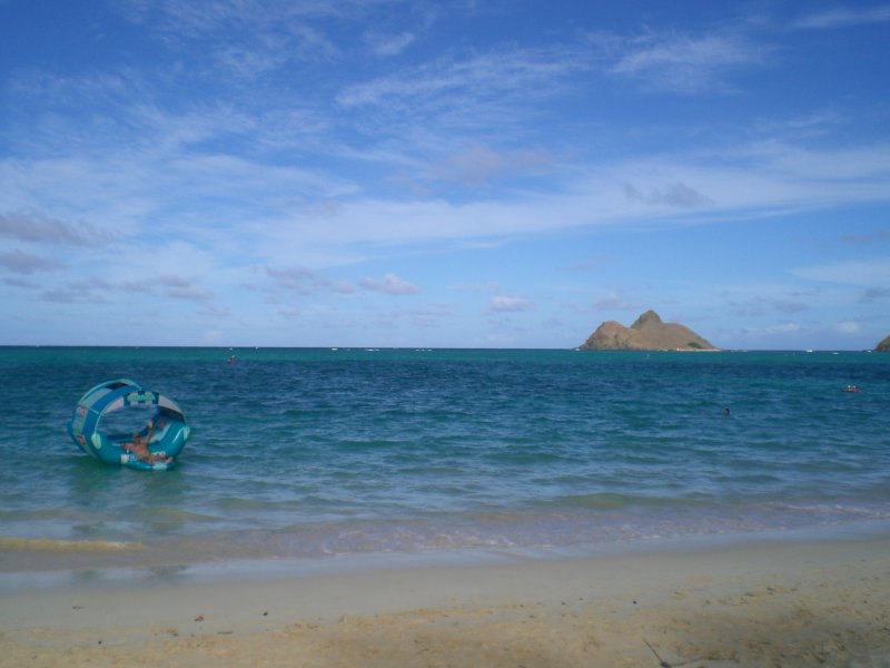 The islands are less than a mile away