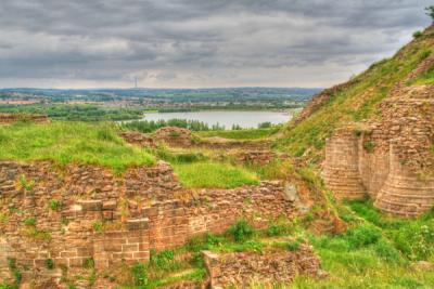 View from Sandal Castle
