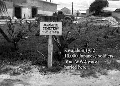 Kwaj Japanese Cemetery 1952