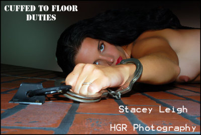 HGRP Model Stacey Leigh Cuffed to the Floor