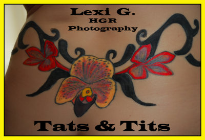 Tatoos:    temporary tats & Real Tats