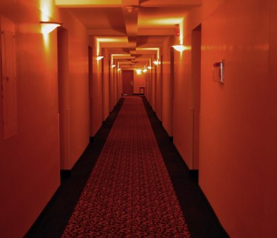 Hotel hallway