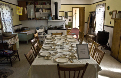 Long kitchen table