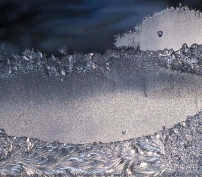 Ice Pattern on Window