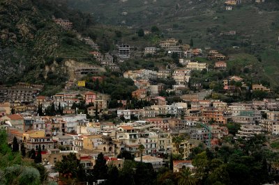 Taormina hillside