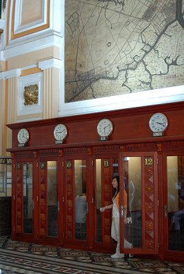 Inside the Main Post Office, Saigon