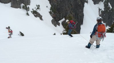 I never thought I'd see an actual arm-rappel