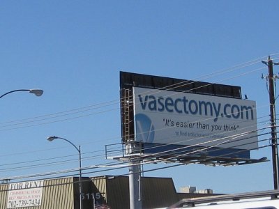 Vasectomy anyone?