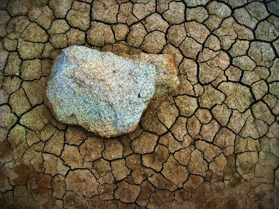 Dried Earth  & Rock - Moab, Utah