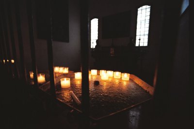 Inside S. Maria delle Grazie