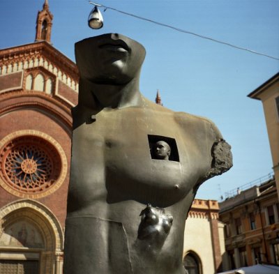 Monument in Brera