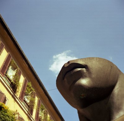 Monument in Brera