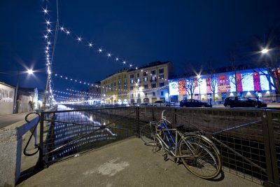 Naviglio Grande by night