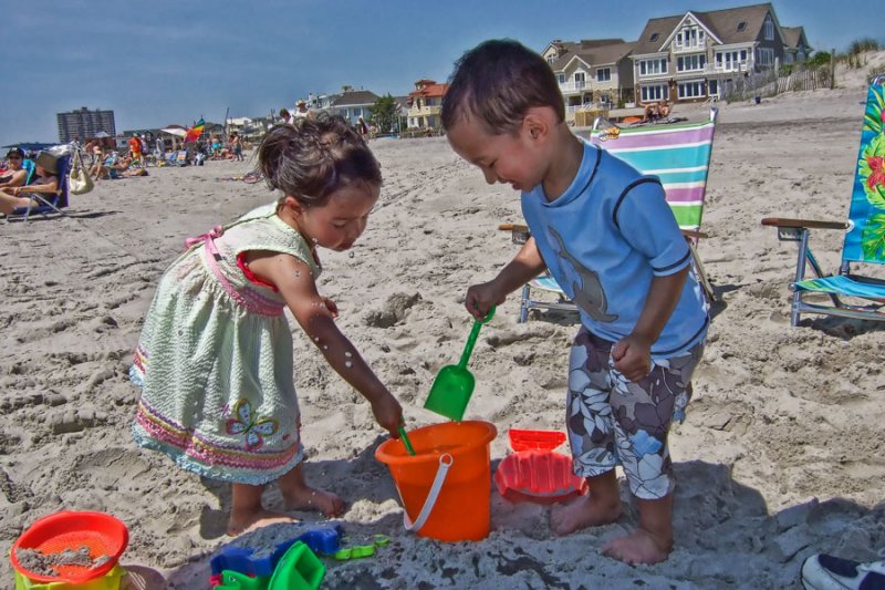DSCF6720 Bucket Water Play