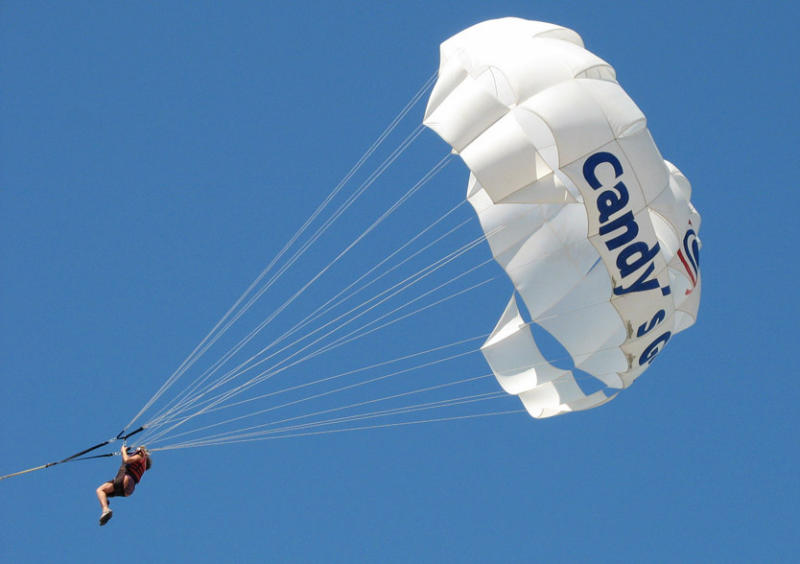 Parasailer Puerto Vallarta Beach