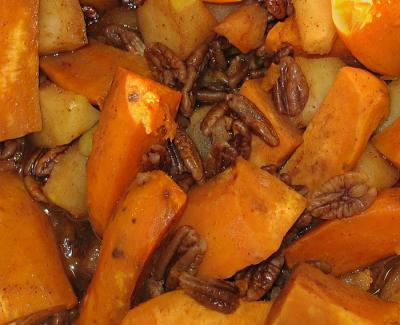 Sweet Potatoes Apples Pecans