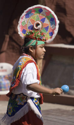 Papantla Indian Dancer