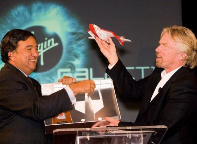 Governor Bill Richardson & Sir Richard Branson