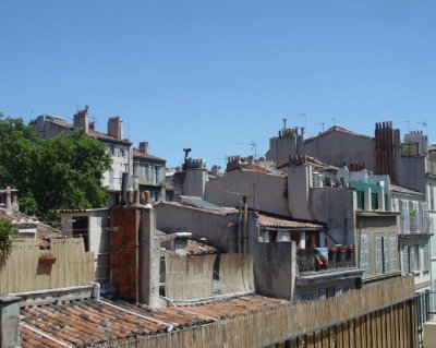 Rooftops in Marseilles