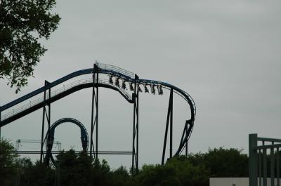 The GREAT WHITE coaster.