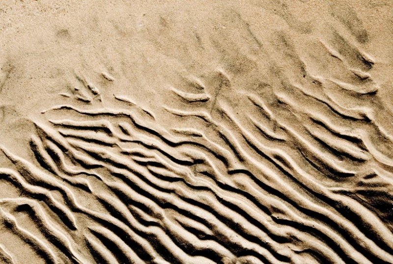 Sand Study #6 Chiseled relief