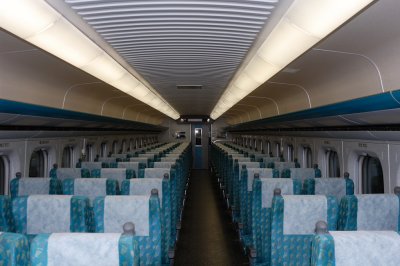 Interior of an Economy Class Car.