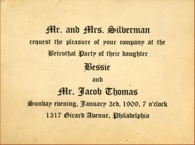 BessieJakes Announcement Married Feb 28 1909.jpg
