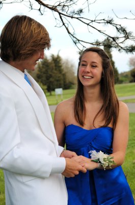 Aaron and Kim Before the OSHS Senior Prom (Click on images below)