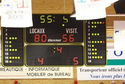 Rencontre Bourges basket - Sopron du 11 novembre 2009