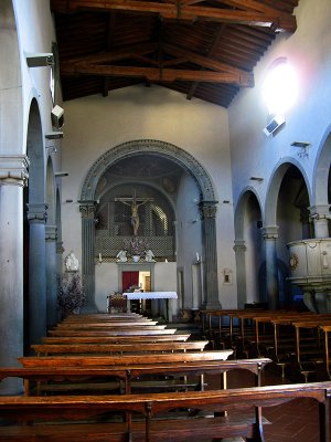 Santa Maria a Settignano, interior<br />5793