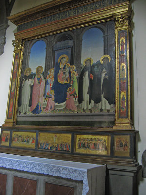 Madonna and Saints, by Fra Angelico<br />5969