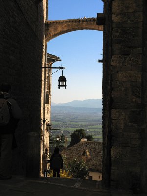 View of the valley from Via San Francesco<br />6457