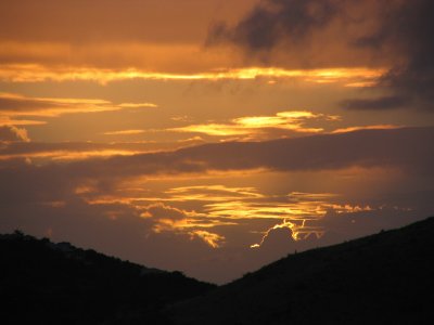 St Martin sunset