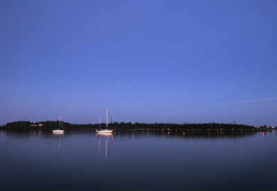 Moored at first light