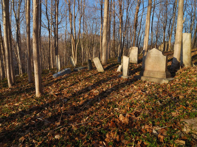 Old Baptist Graveyard, Bear River, Nova Scotia