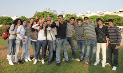 A group of Israeli Teenagers