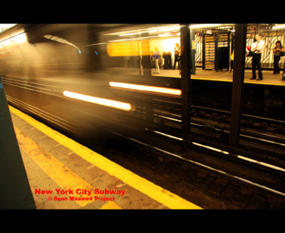 NY City Subway on the move
